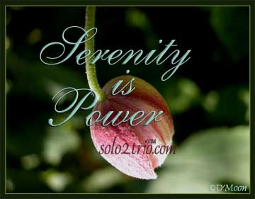 Serenity is Power
